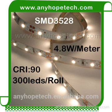 Fast delivery high brightness SMD3528 60ledm CRI90 flexible led string lights